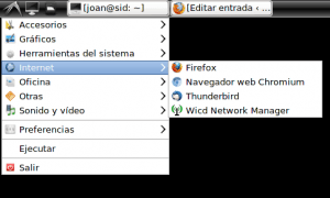 Instalar Firefox y Thunderbird - Muestra accesos directos