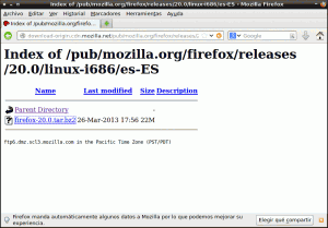 Instalar Firefox y Thunderbird - Descargar Firefox