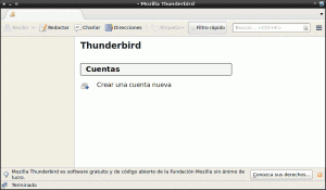 Instalar Firefox y Thunderbird - Thunderbird instalado
