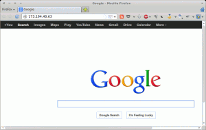 Acceso al buscador de Google mediante IP