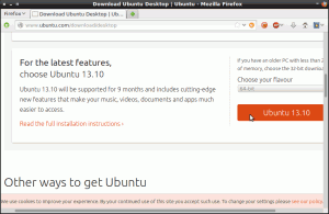 Descarga de la ISO de Ubuntu