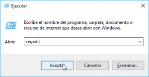 Acceder al registro de Windows