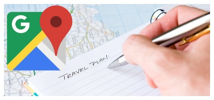 Como planificar un viaje con Google Maps y My Maps