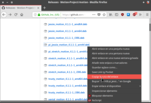 Sistema de videovigilancia con detector de movimiento Motion