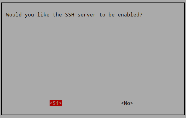 Habilitar el servidor SSH en una Raspberry Pi