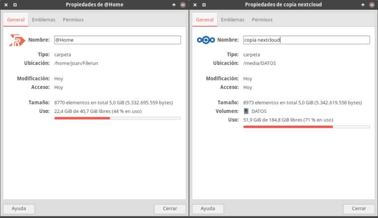 Comparar directorios y archivos con el comando diff en Linux
