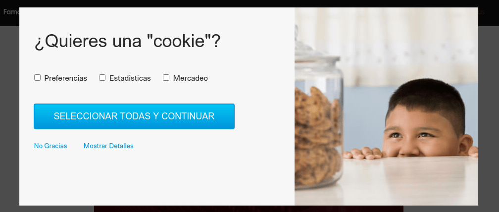 Quitar las advertencias de cookies en las web que visitamos