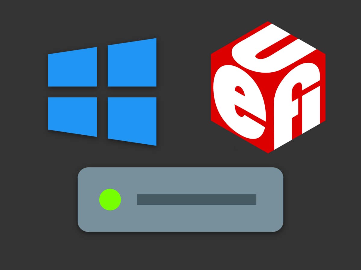 Crear una partición UEFI en Windows