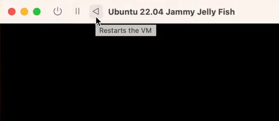 Iniciar la máquina virtual de Ubuntu